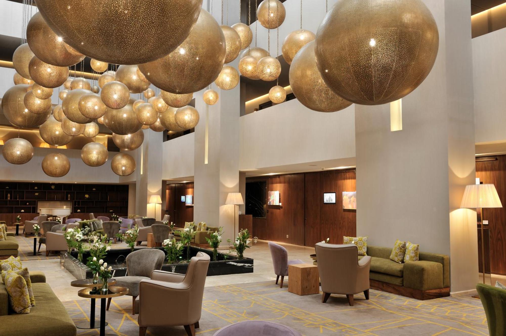Sofitel Marrakech Palais Imperial & Spa Marrakesh Esterno foto The lobby of the hotel